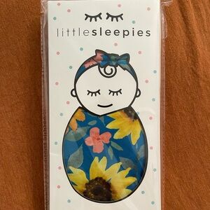 Little sleepies swaddle with headband